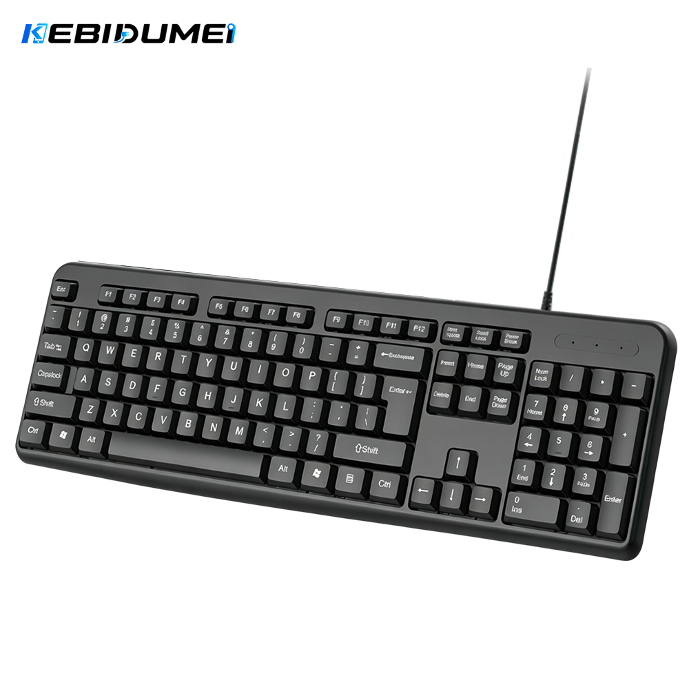 Gaming Keyboard Budget - KEBIDUMEI Keyboard Berkabel USB 104 Tombol