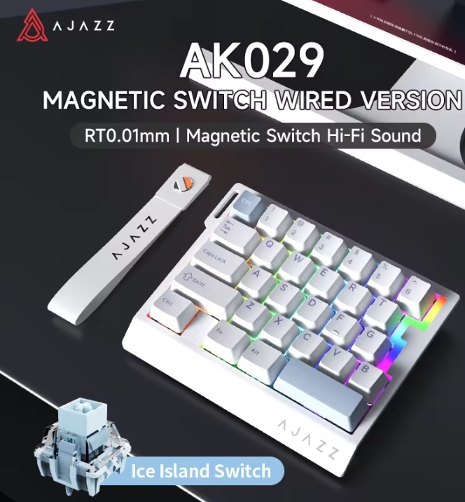 Gaming Keyboard Hand - AK029 Keyboard Gaming Satu Tangan Berkabel