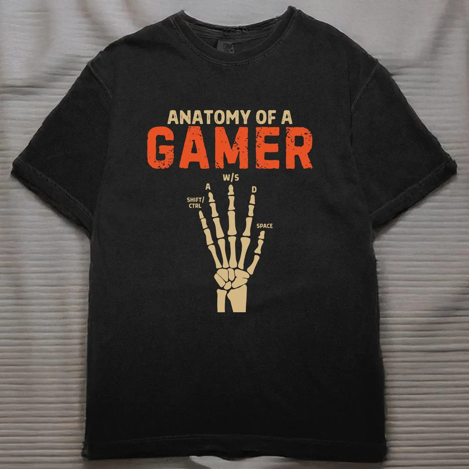 Gaming Keyboard Hand - Anatomi Kerangka Tangan Gamer Keyboard WASD