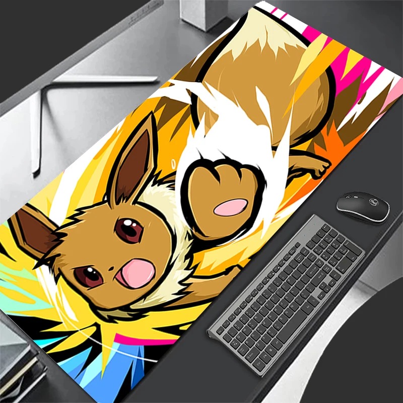 Gaming Keyboard Best - P-Pokemon Eevee Anime Gaming Mouse Pad,