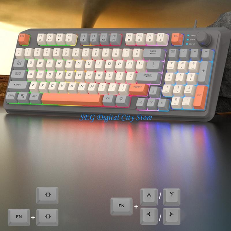 Gaming Keyboard Budget - U75B Keyboard Gaming Berkabel untuk Gamer