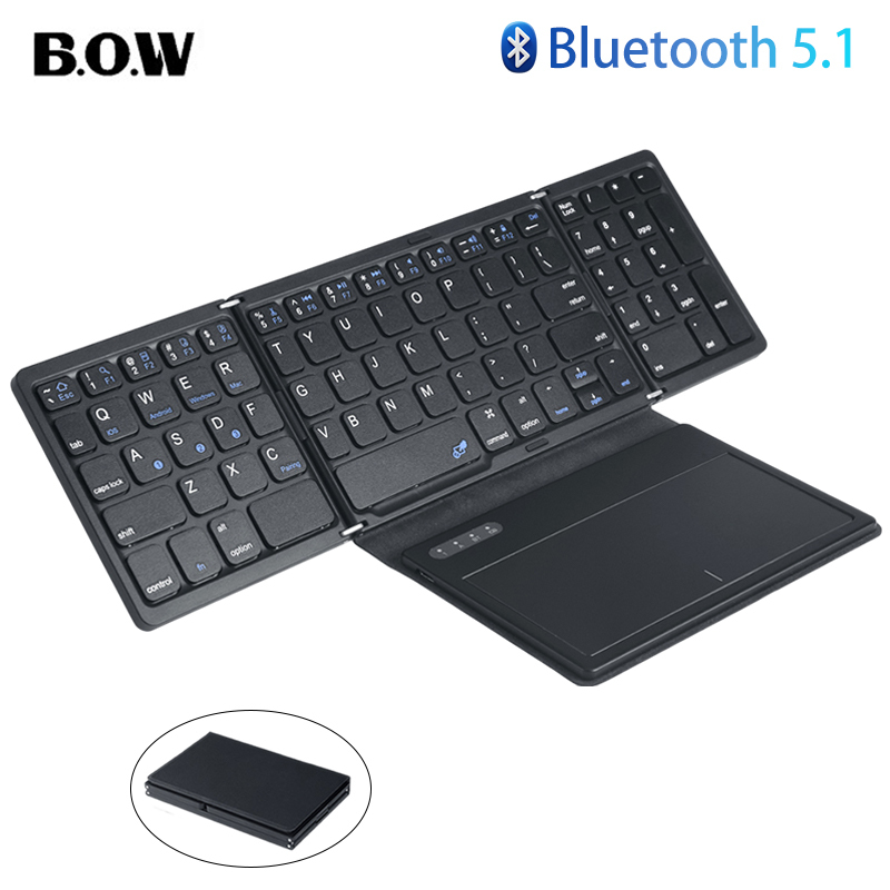 Gaming Keyboard Budget - Keyboard Bluetooth dapat dilipat, Keyboard lipat