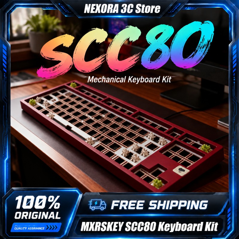 Gaming Keyboard Tkl - Kit Keyboard Mekanik Kustom MXRSKEY SCC80