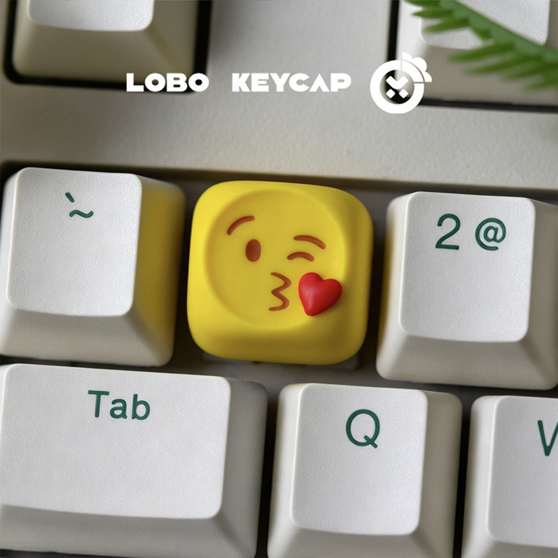 Keycaps Emoji Kawaii Resin Per - Gaming Keyboard Emoji ulasan dan harga