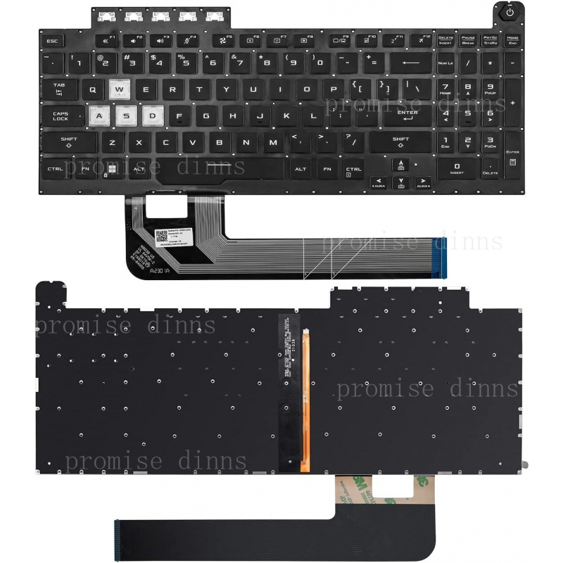M US Keyboard untuk Asus TUF G - Gaming Keyboard Asus ulasan dan harga