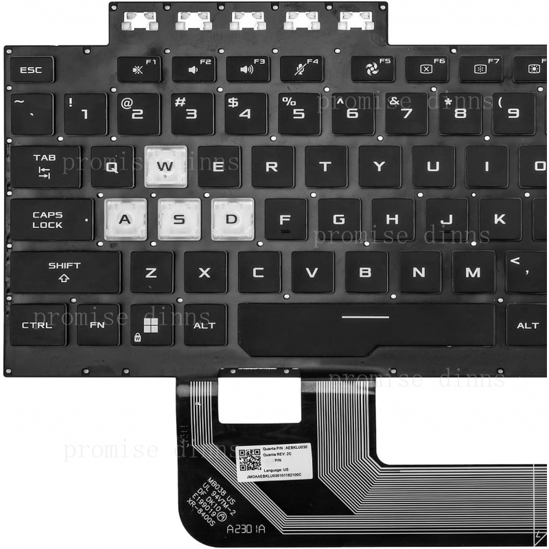 M US Keyboard untuk Asus TUF G - Gaming Keyboard Asus ulasan dan harga