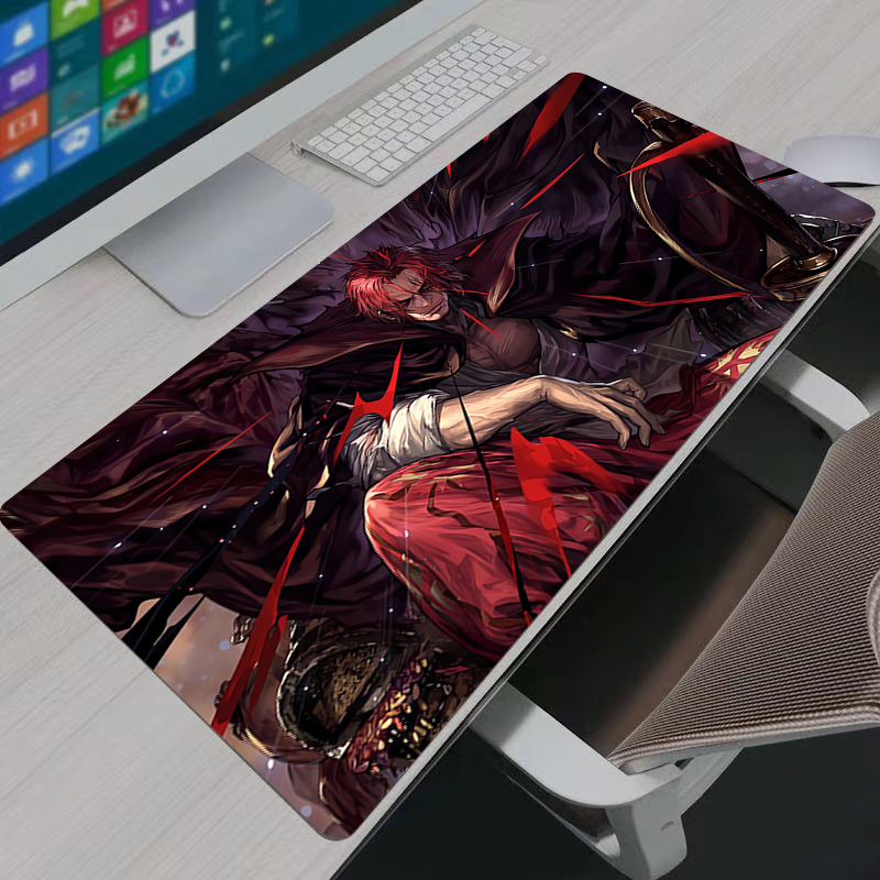 One Piece Shanks Mouse Pad Bes - Gaming Keyboard Best ulasan dan harga