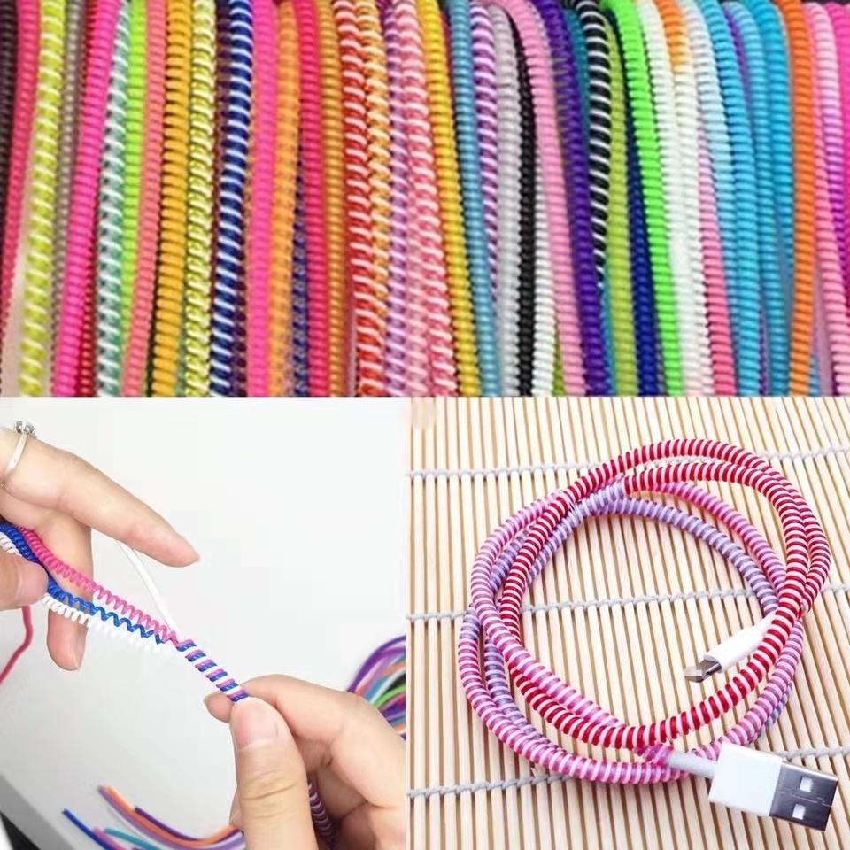 Pelindung kabel pengisi daya U - Coiled Usb Cable ulasan dan harga
