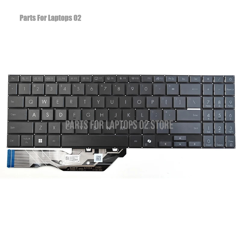 Keyboard Laptop US Backlit Bar - Gaming Keyboard Asus ulasan dan harga