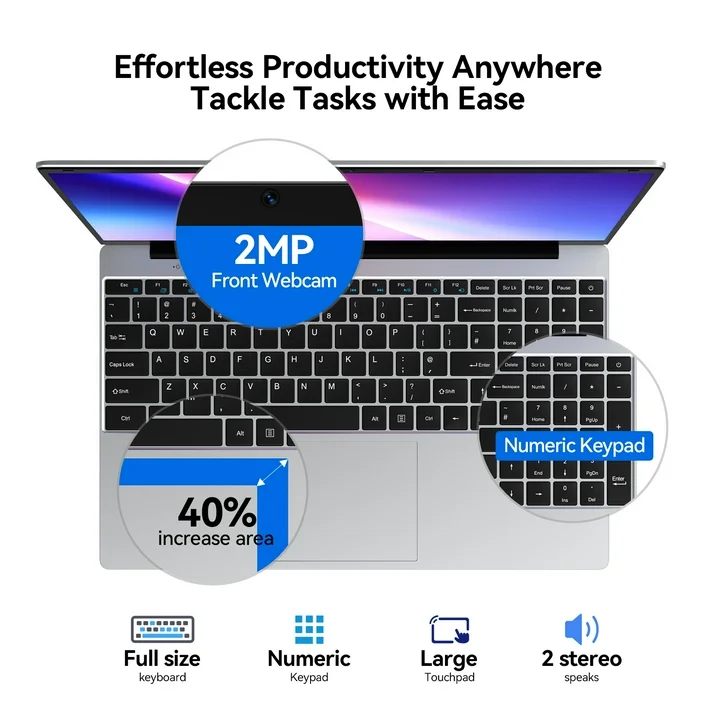 Laptop Ultra Tipis 15.6 Inci I - Gaming Keyboard 2026 ulasan dan harga