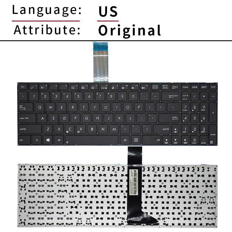 Keyboard Laptop AS/RU/Rusia un - Gaming Keyboard Asus ulasan dan harga