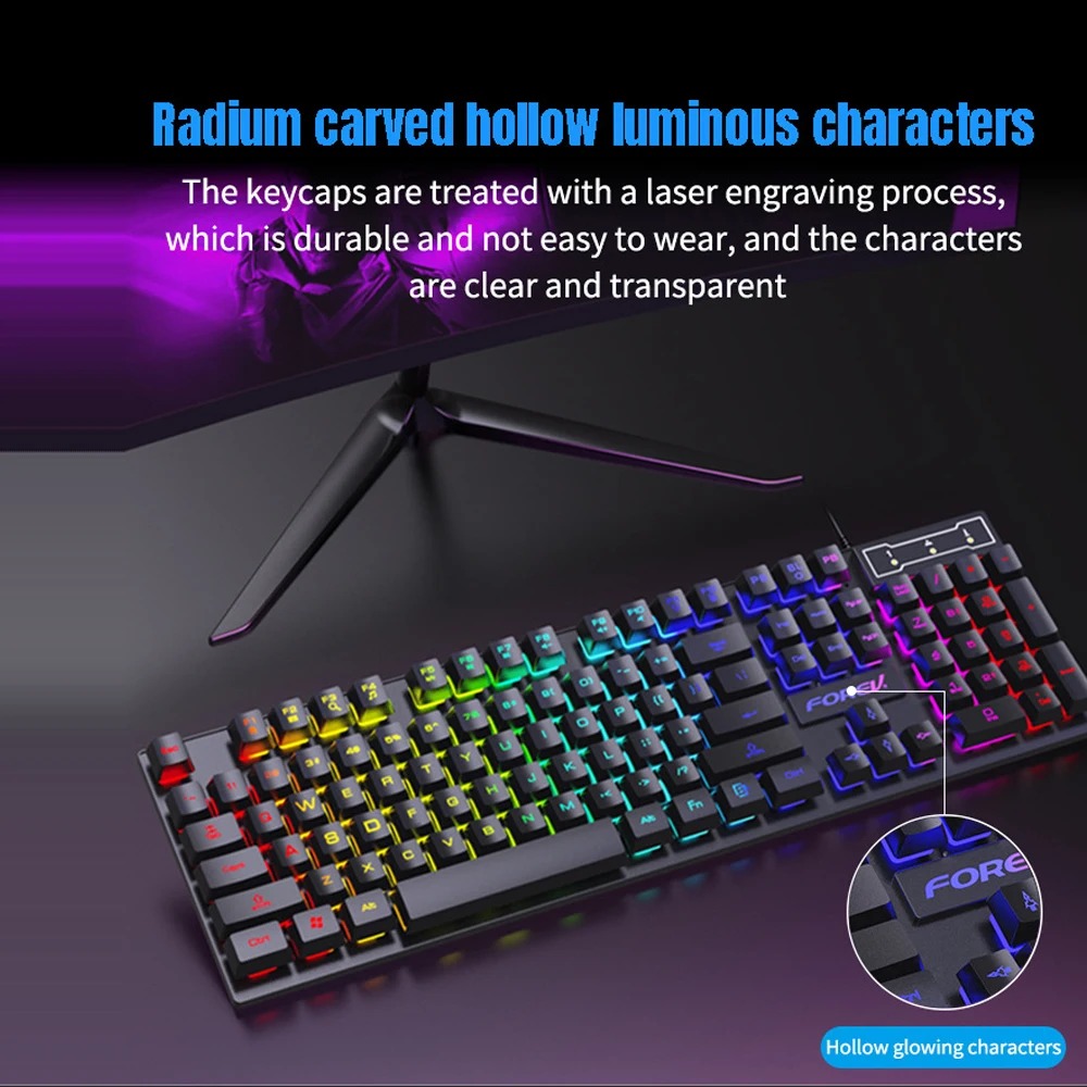 Keyboard Gaming Berkabel 104 T - Gaming Keyboard Budget ulasan dan harga