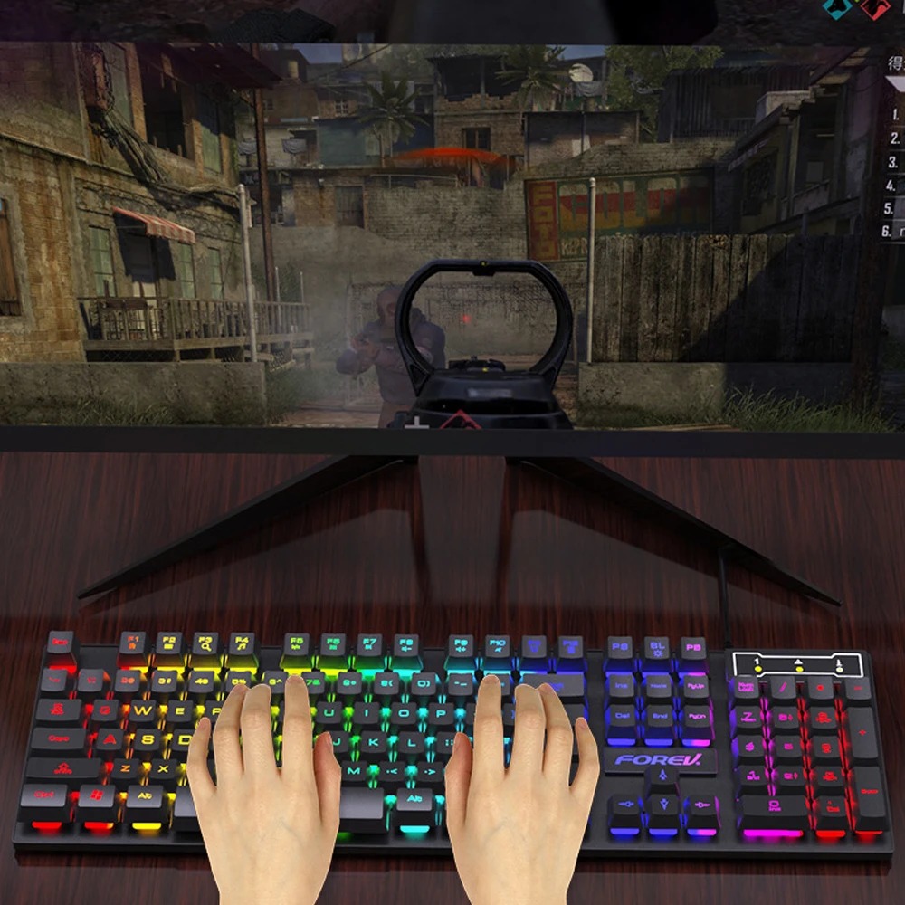 Keyboard Gaming Berkabel 104 T - Gaming Keyboard Budget ulasan dan harga