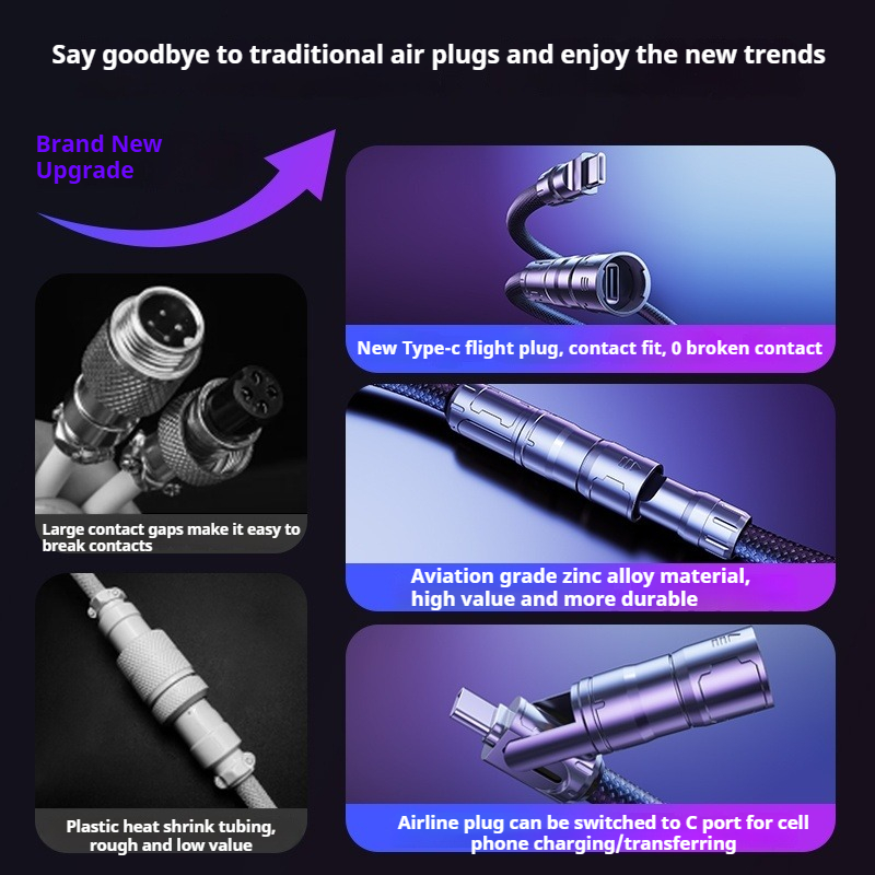 Kabel Keyboard Melingkar Eary  - Coiled Usb Cable ulasan dan harga