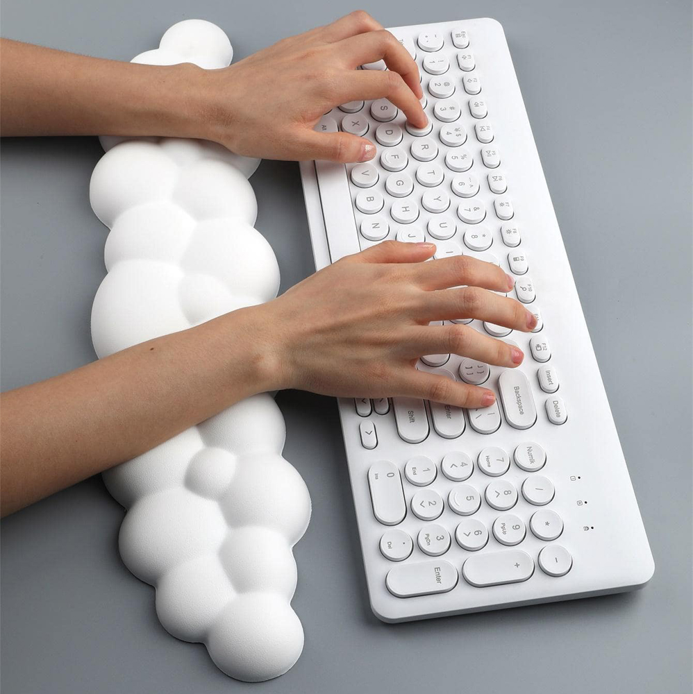 Mouse pad dengan sandaran perg - Gaming Keyboard Hand ulasan dan harga