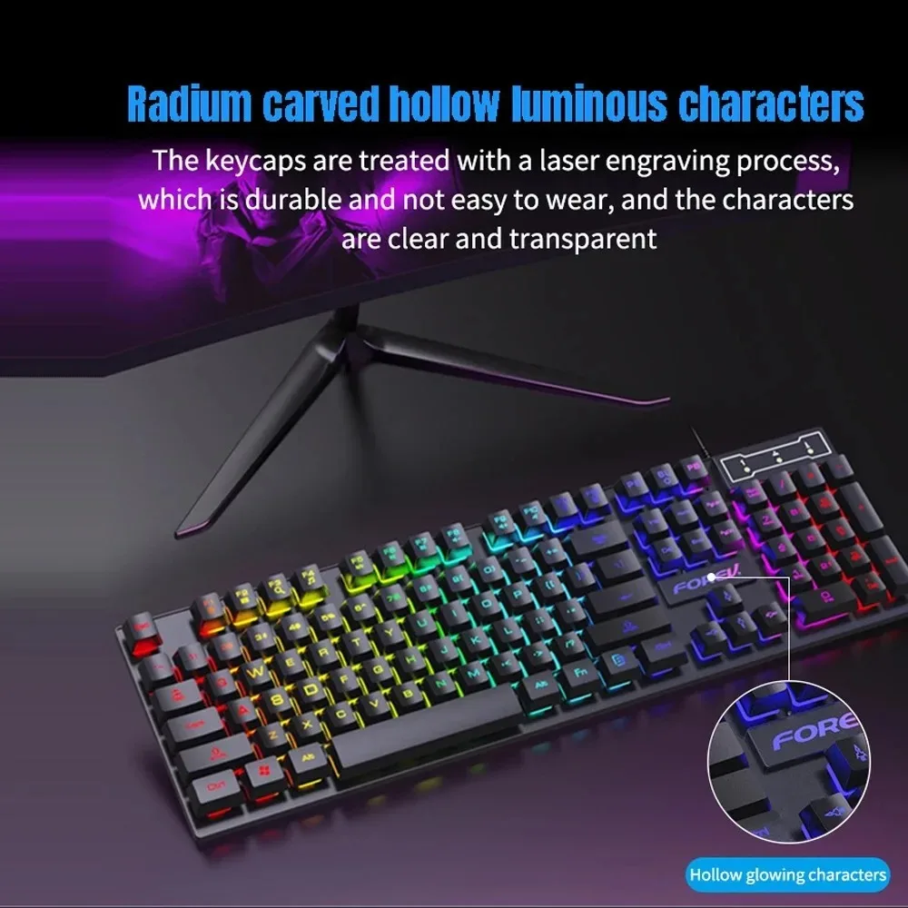 104 Tombol Keyboard Mekanik Ba - Gaming Keyboard Budget ulasan dan harga