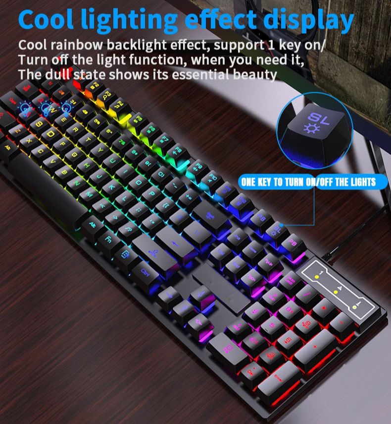 Keyboard Mekanis Berkabel RGB  - Gaming Keyboard Budget ulasan dan harga