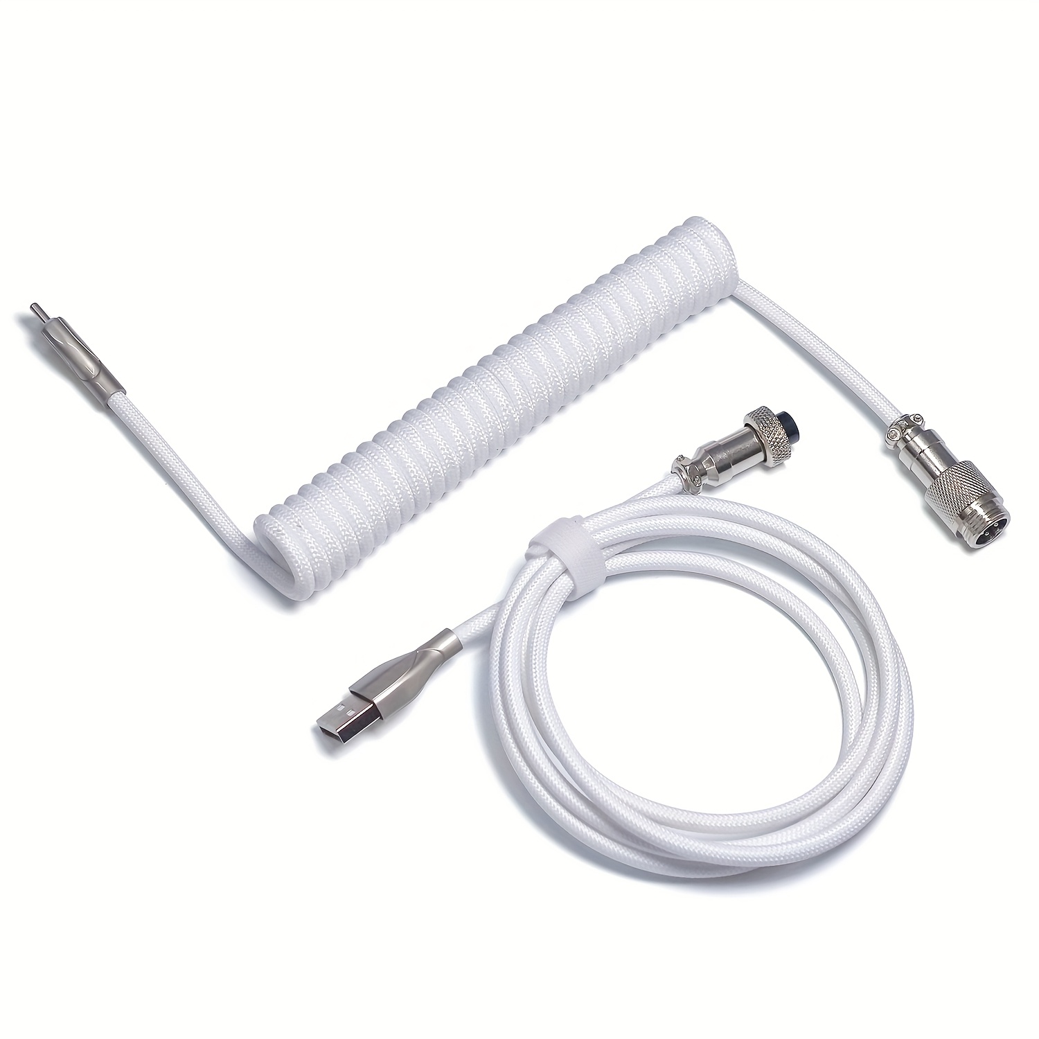 Kabel Melingkar Keyboard Mekan - Coiled Usb Cable ulasan dan harga
