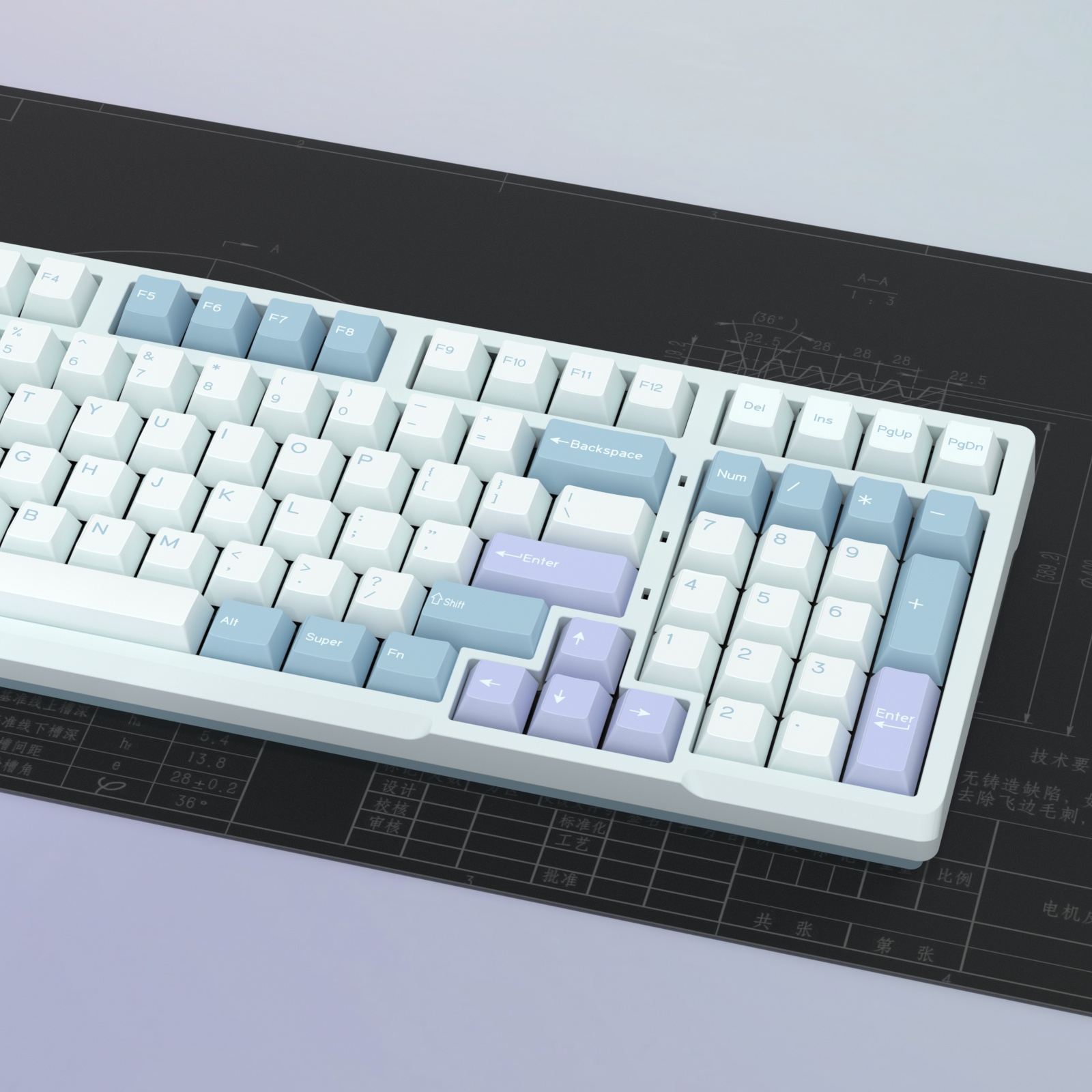 KBDiy GMK ilusi Keycap profil  - Gaming Keyboard Number Pad ulasan dan harga