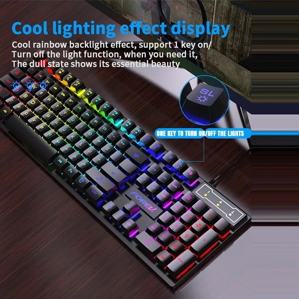 Kebidumei 104 Key Keyboard Mek - Gaming Keyboard Budget ulasan dan harga