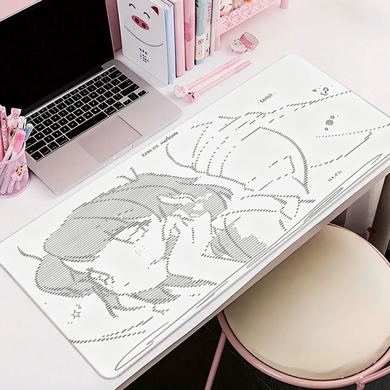 1 Buah Alas Mouse Kulit Anime  - Gaming Keyboard And Mouse Pad ulasan dan harga